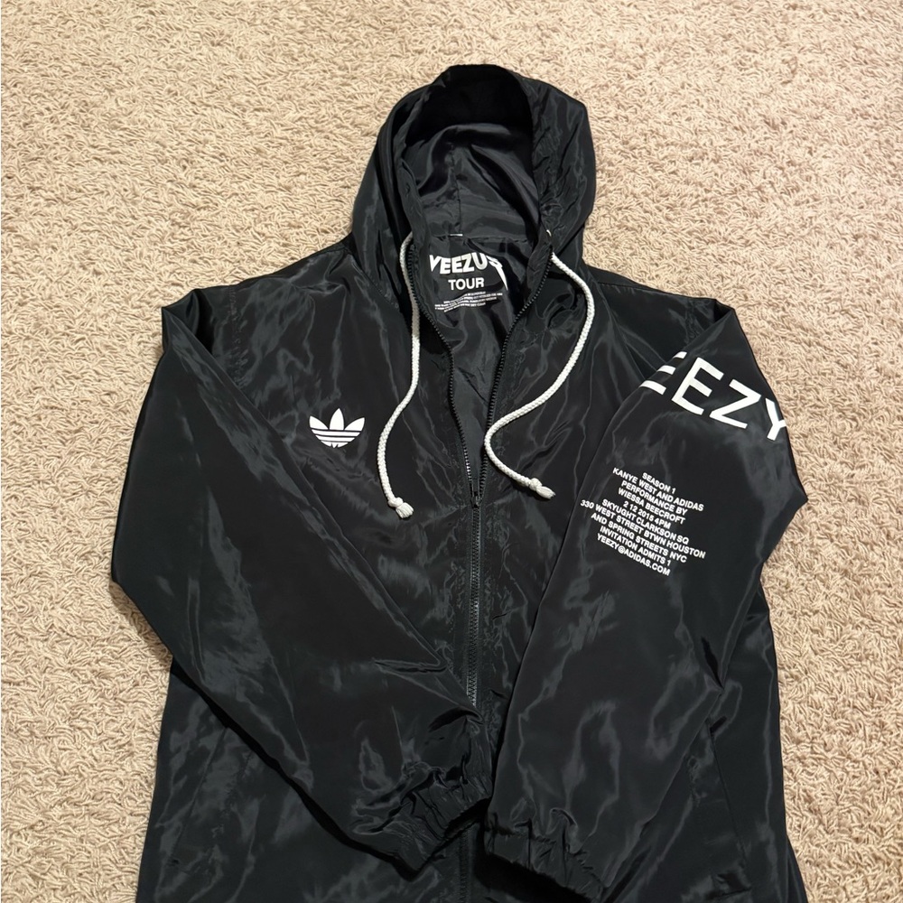 Yeezy Black and White Windbreaker